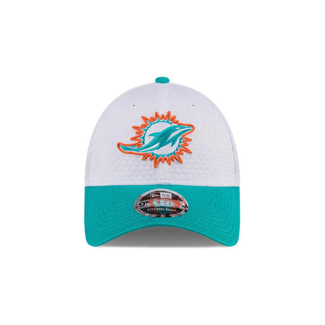 New Era - Miami Dolphins NFL Training Camp 9FORTY Snapback Hat (21720484)