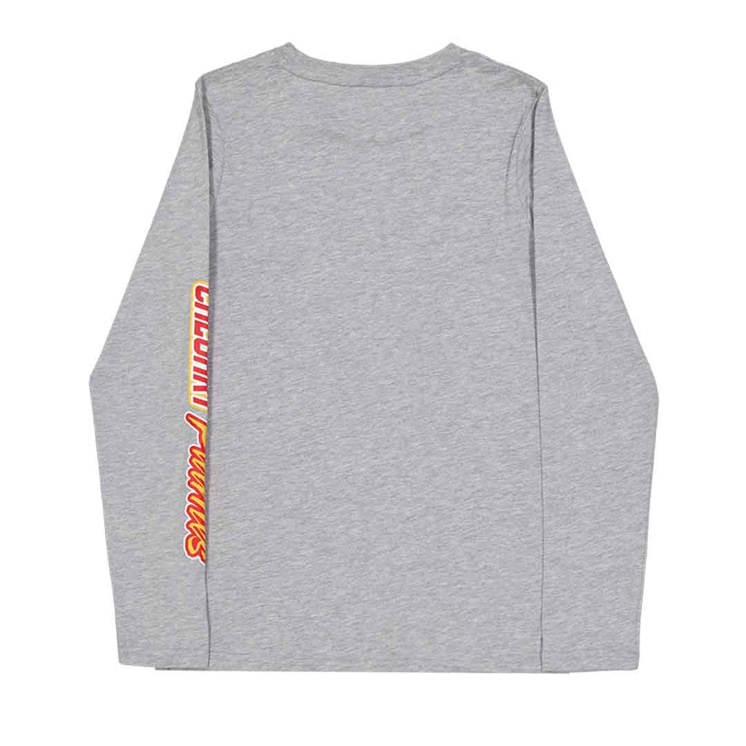 NHL - Kids' (Junior) Calgary Flames Split Speed Long Sleeve T-Shirt (HK5B7HC8YH04 FLM) - Image 2