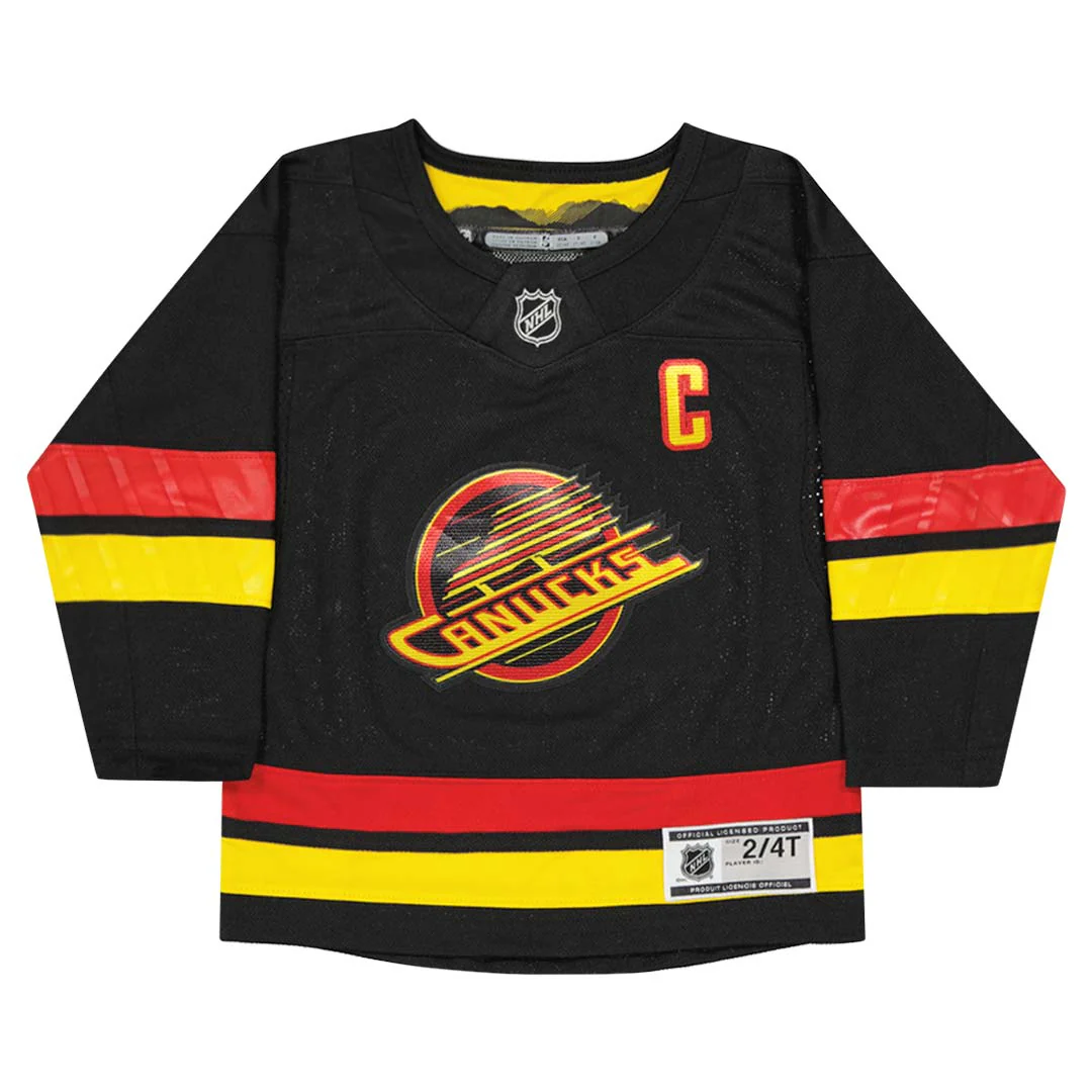 NHL - Kids' (Toddler) Vancouver Canucks Quinn Hughes 3rd Jersey (HK5TTHAUF CNKHQ)