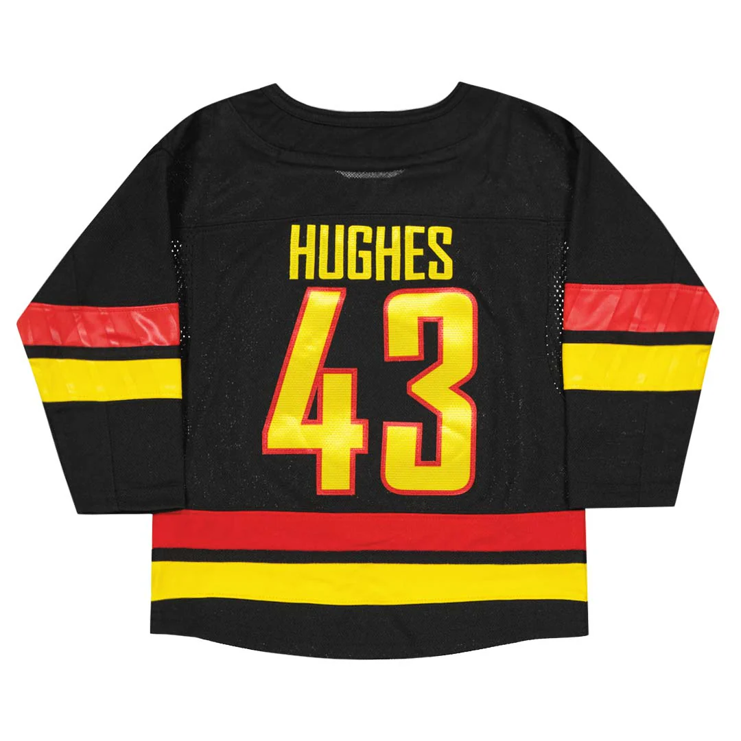 NHL - Kids' (Toddler) Vancouver Canucks Quinn Hughes 3rd Jersey (HK5TTHAUF CNKHQ) - Image 2
