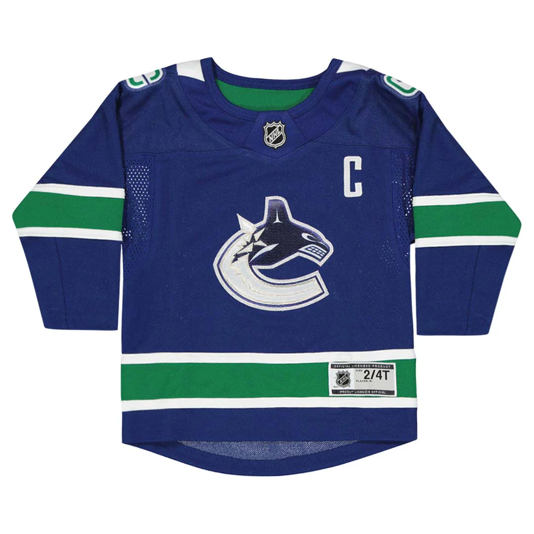 NHL - Kids' (Toddler) Vancouver Canucks Quinn Hughes Premier Jersey (HK5TTHCAA CNKHQ)
