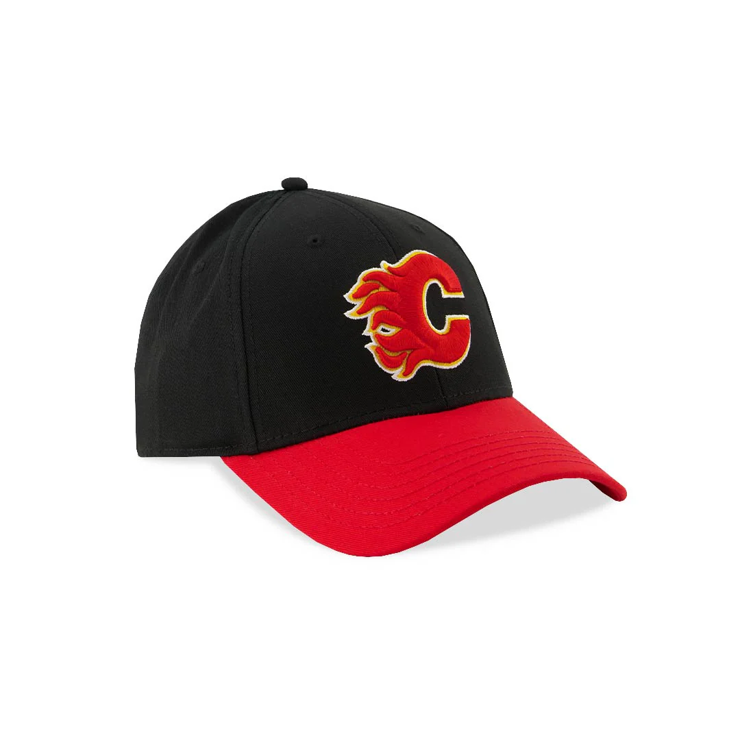NHL - Men's Calgary Flames 3D Logo Dad Hat (NHXX2FYMHDCC1PB 00BRE) - Image 2