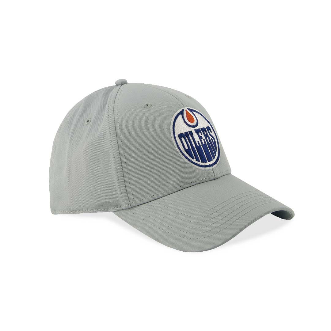 NHL - Men's Edmonton Oilers Flat Logo Hat (NHXX2KSMHDCC1PB 02GRY) - Image 2