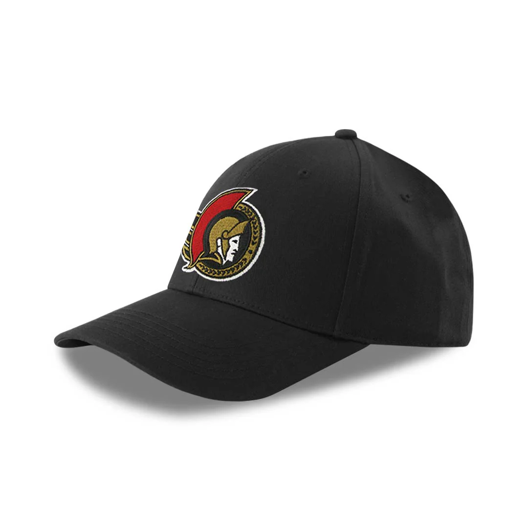 NHL - Men's Ottawa Senators Flat Logo Hat (NHXX2L3MHDCC1PB 00BLK) - Image 2