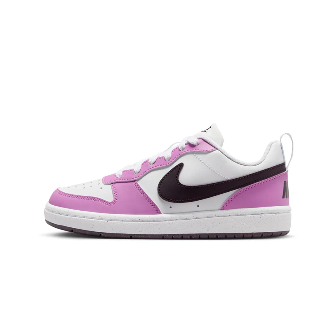 Nike - Kids' (Junior) Court Borough Low Recraft Shoes (DV5456 136) - Image 2
