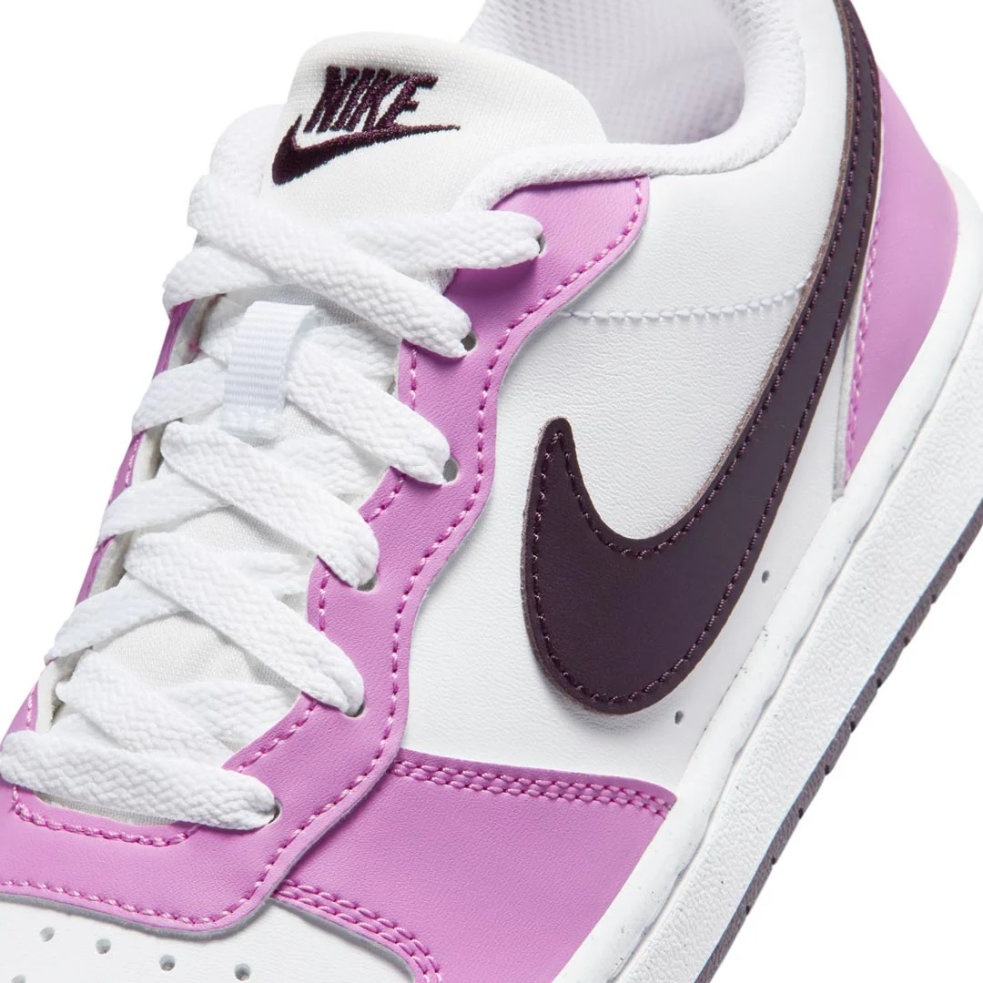 Nike - Kids' (Junior) Court Borough Low Recraft Shoes (DV5456 136) - Image 5