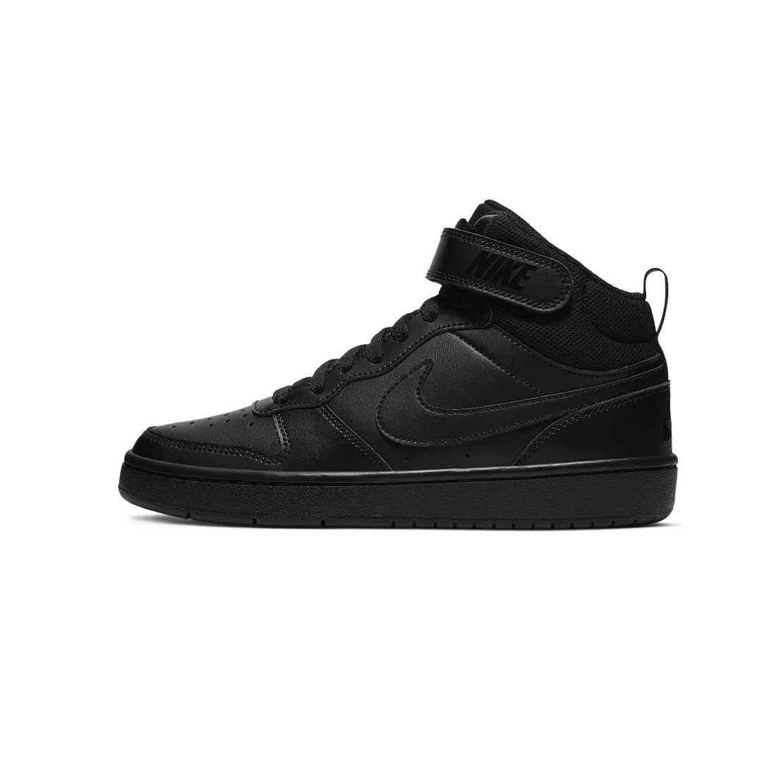 Nike - Kids' (Junior) Court Borough Mid 2 Shoes (CD7782 001) - Image 2