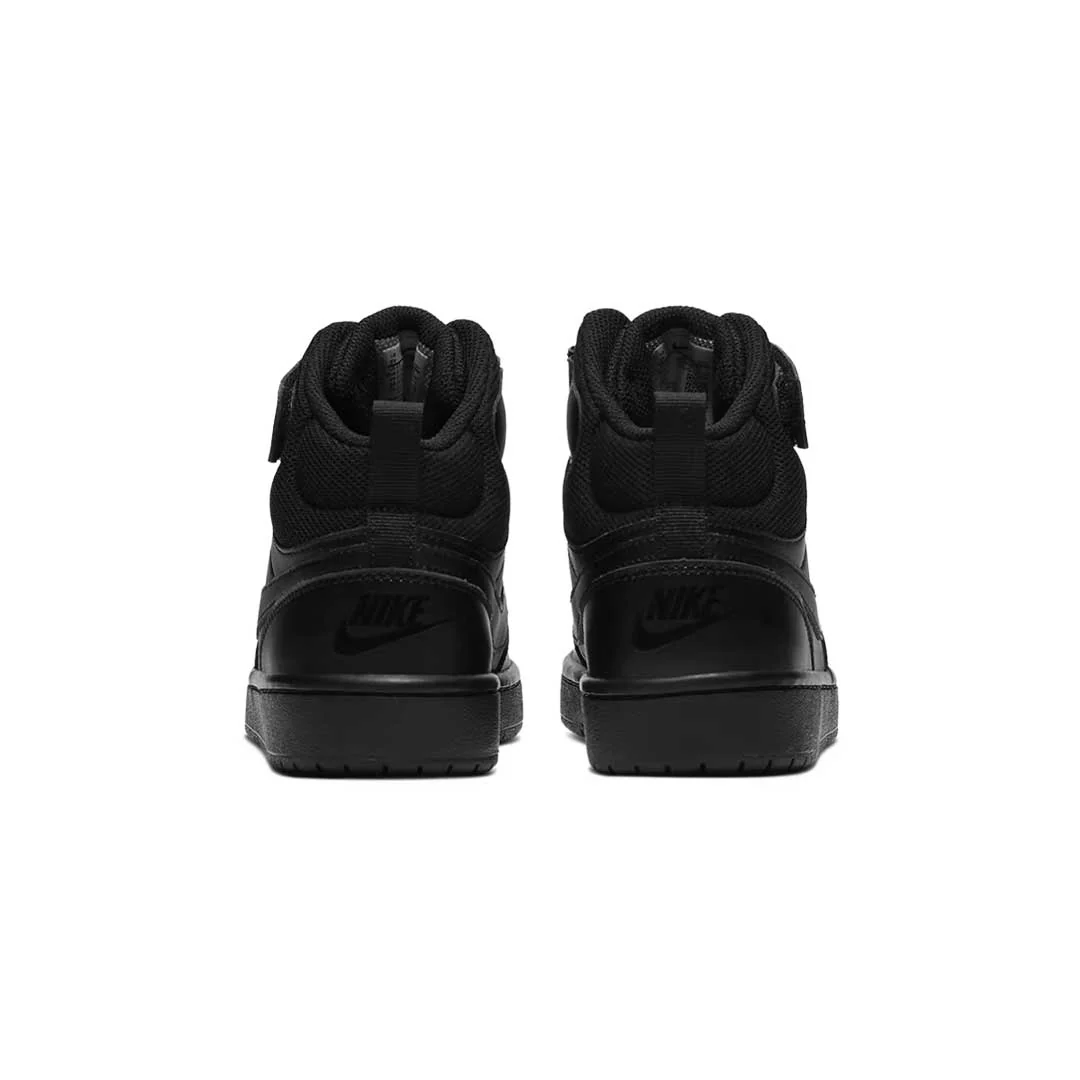 Nike - Kids' (Junior) Court Borough Mid 2 Shoes (CD7782 001) - Image 3