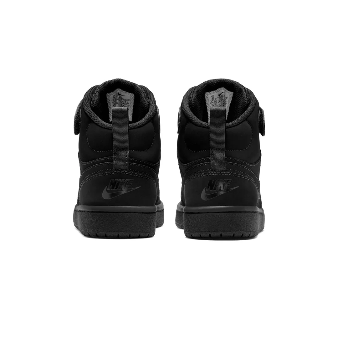 Nike - Kids' (Junior) Court Borough Mid 2 Shoes (CW5867 001) - Image 3