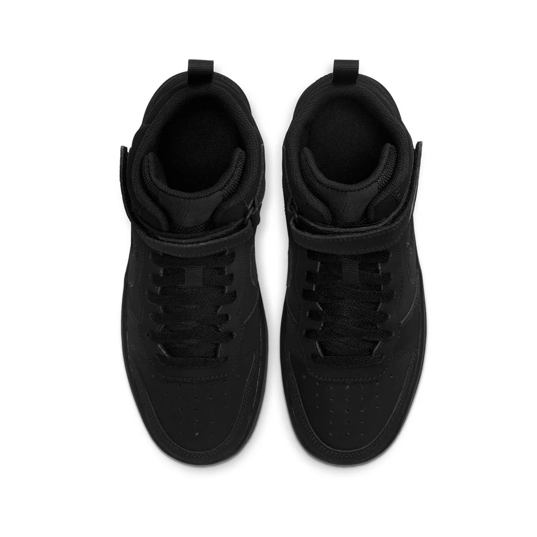 Nike - Kids' (Junior) Court Borough Mid 2 Shoes (CW5867 001) - Image 4