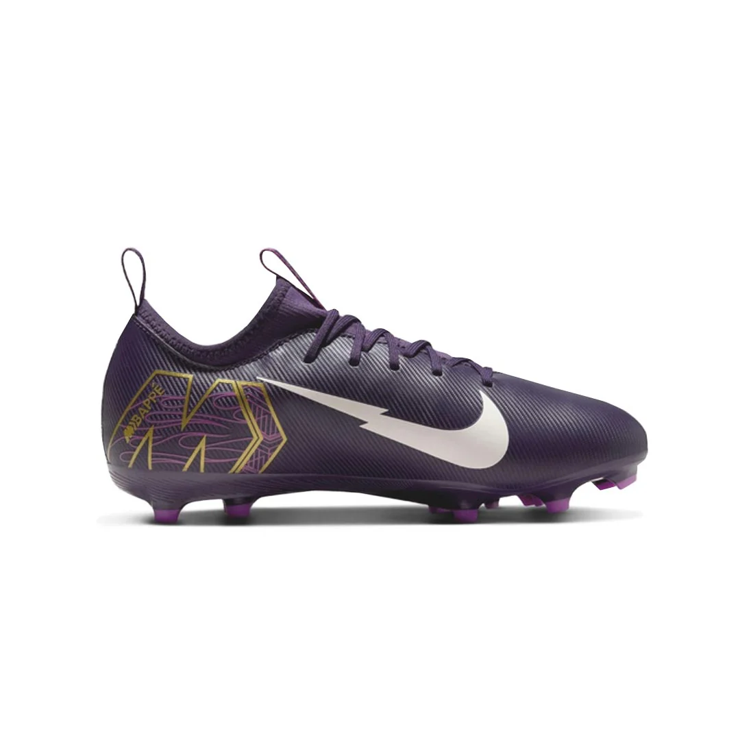 Nike - Kids' (Junior) Kylian Mbappe Mercurial Vapor 16 Academy Firm/Multi Ground Soccer Cleats (FQ8394 500)