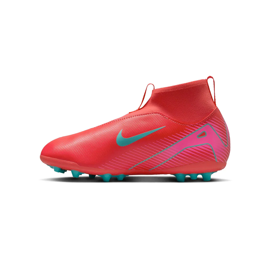 Nike - Kids' (Junior) Mercurial Superfly 10 Academy Artificial Grass Soccer Cleats (FQ8308 800) - Image 2