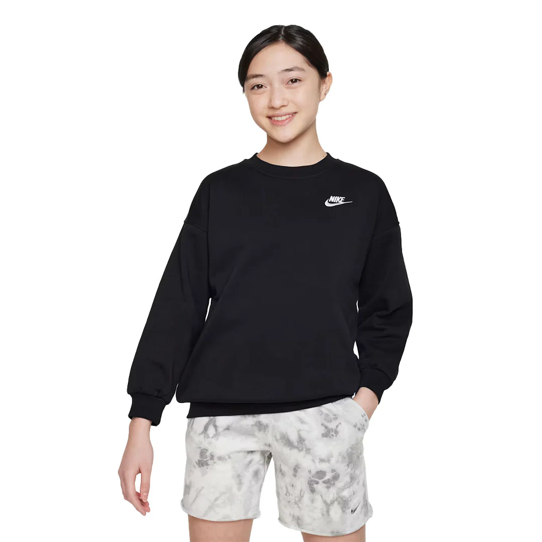 Nike - Kids' (Junior) Nike Sportswear Club Fleece Sweatshirt (FD2923 010) - Image 2