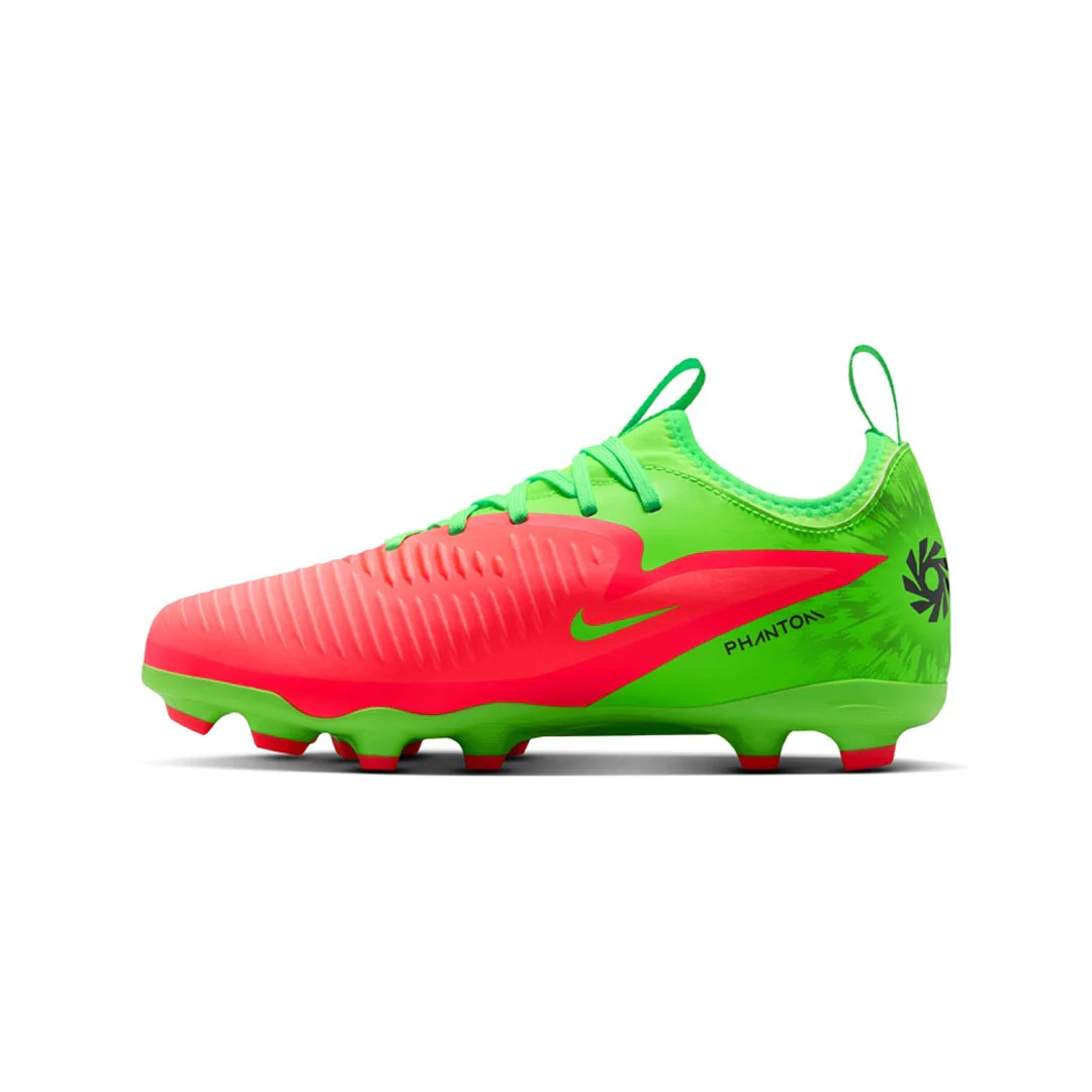 Nike - Kids' (Junior) Phantom 6 Low Academy "Erling Haaland" Firm/Multi Ground Soccer Cleats (HQ2032 603) - Image 2