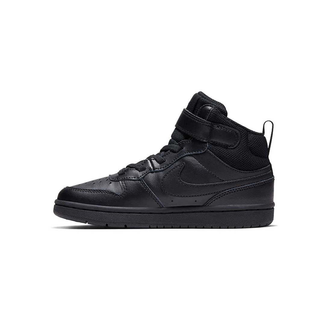 Nike - Kids' (Preschool) Court Borough Mid 2 Shoes (CD7783 001) - Image 2