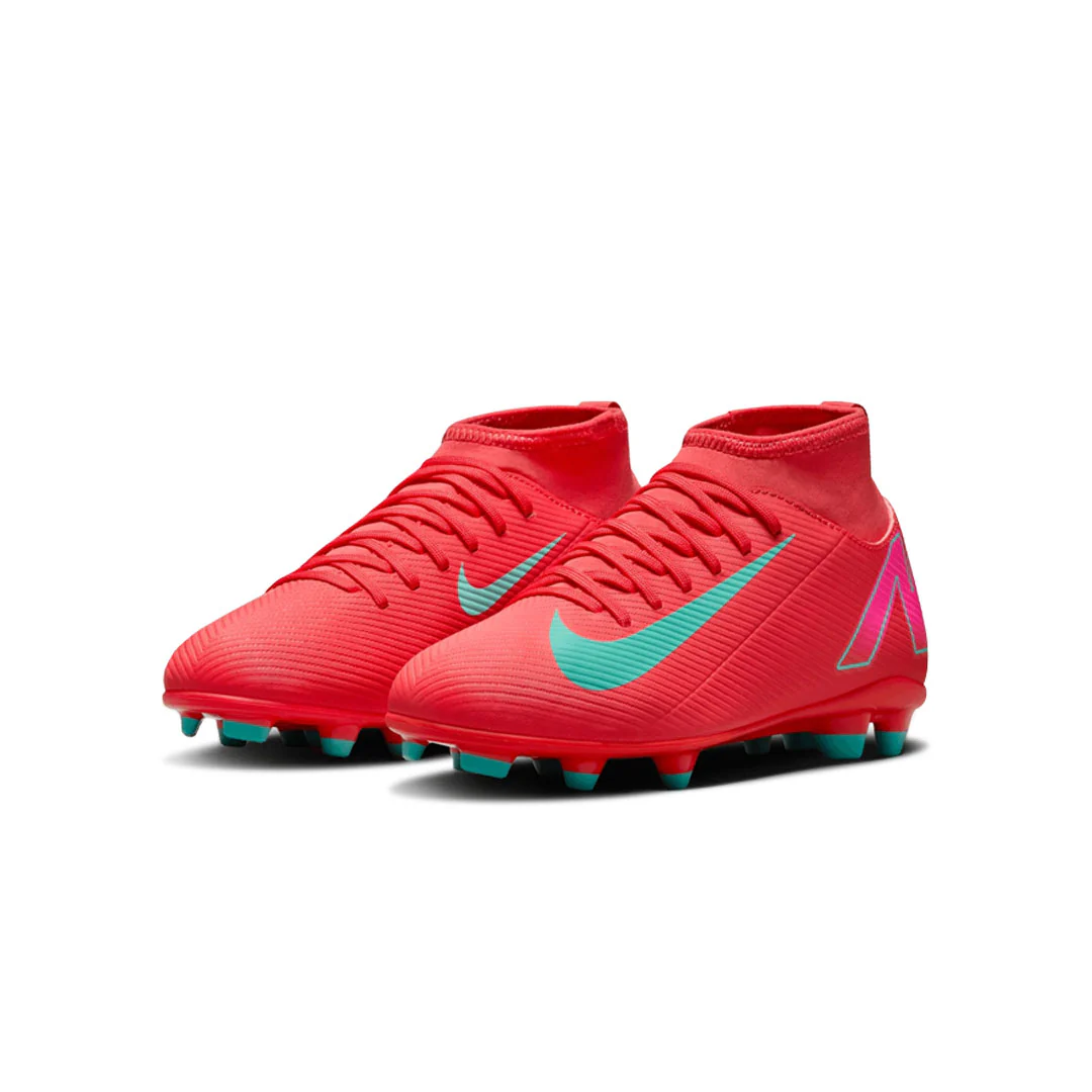 Nike - Kids' (Preschool & Junior) Mercurial Superfly 10 Club Firm/Multi Ground Cleats (FQ8318 800) - Image 2