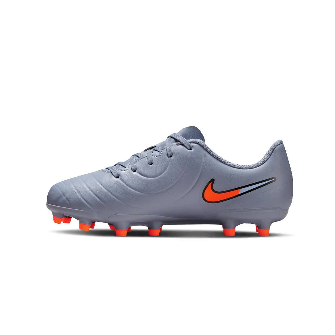 Nike - Kids' (Preschool & Junior) Tiempo Legend 10 Club Firm/Multi Ground Cleats (DV4352 402) - Image 2