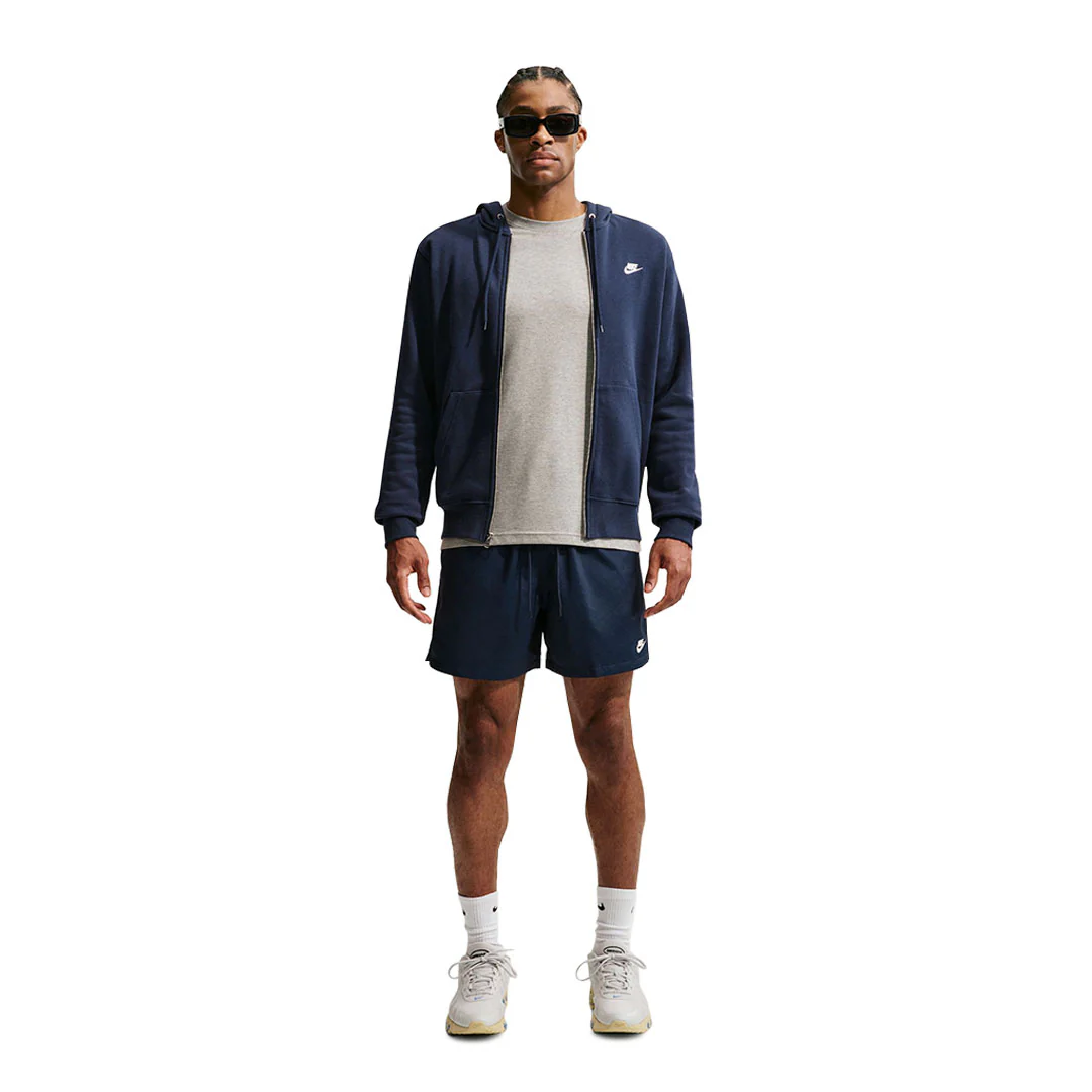 Nike - Men's Club Full Zip Fleece Hoodie (FN3861 451) - Image 2