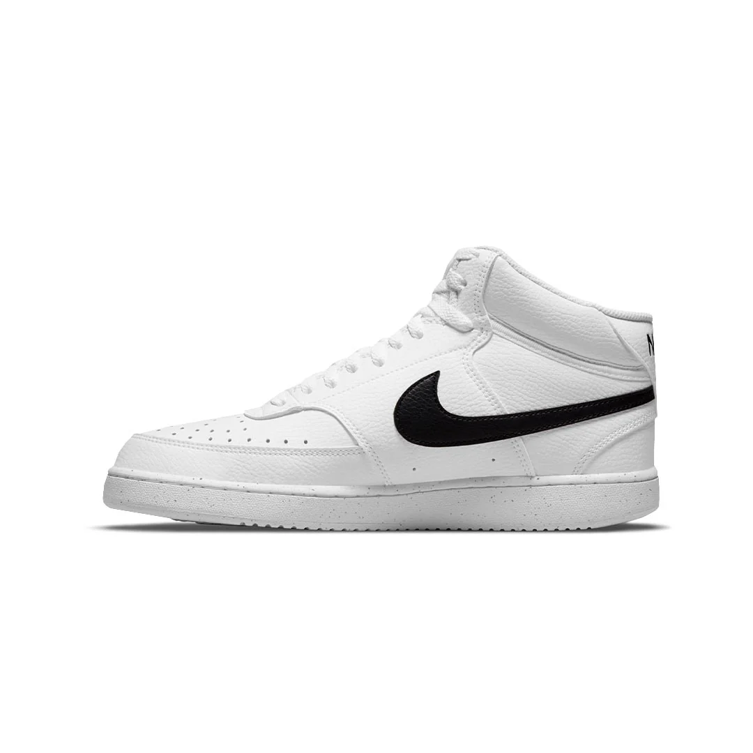 Nike - Men's Court Vision Mid Next Nature Shoes (DN3577 101) - Image 2