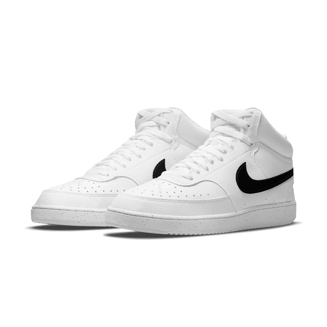 Nike - Men's Court Vision Mid Next Nature Shoes (DN3577 101) - Image 3