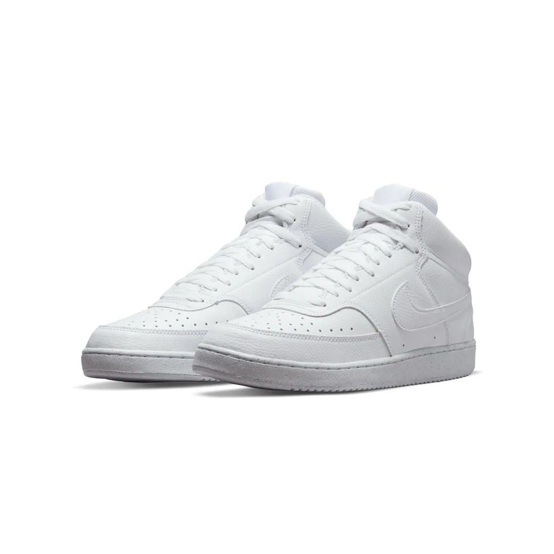 Nike - Men's Court Vision Mid Top Next Nature Shoes (DN3577 100) - Image 3