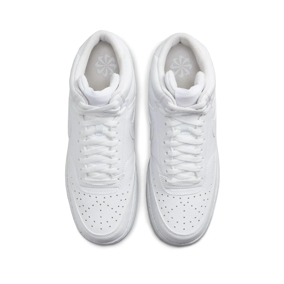 Nike - Men's Court Vision Mid Top Next Nature Shoes (DN3577 100) - Image 5