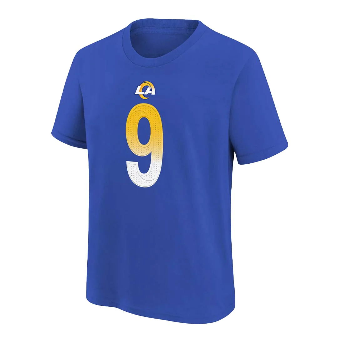 Nike - Men's Los Angeles Rams Matthew Stafford Short Sleeve T-Shirt (N199 4EV 95F NAI)