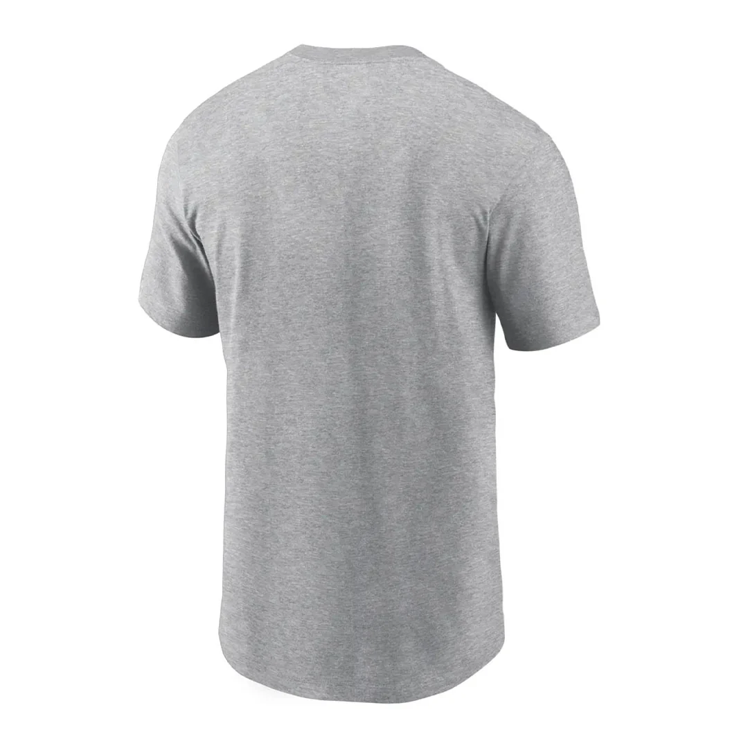 Nike - Men's New Orleans Saints Wordmark Short Sleeve Cotton T-Shirt (N199 06G 7W CX3) - Image 2