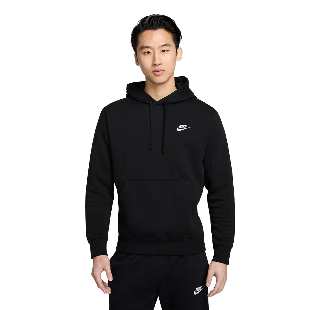 Nike - Men's NSW Club Pull Over Hoodie (BV2654 010) - Image 2