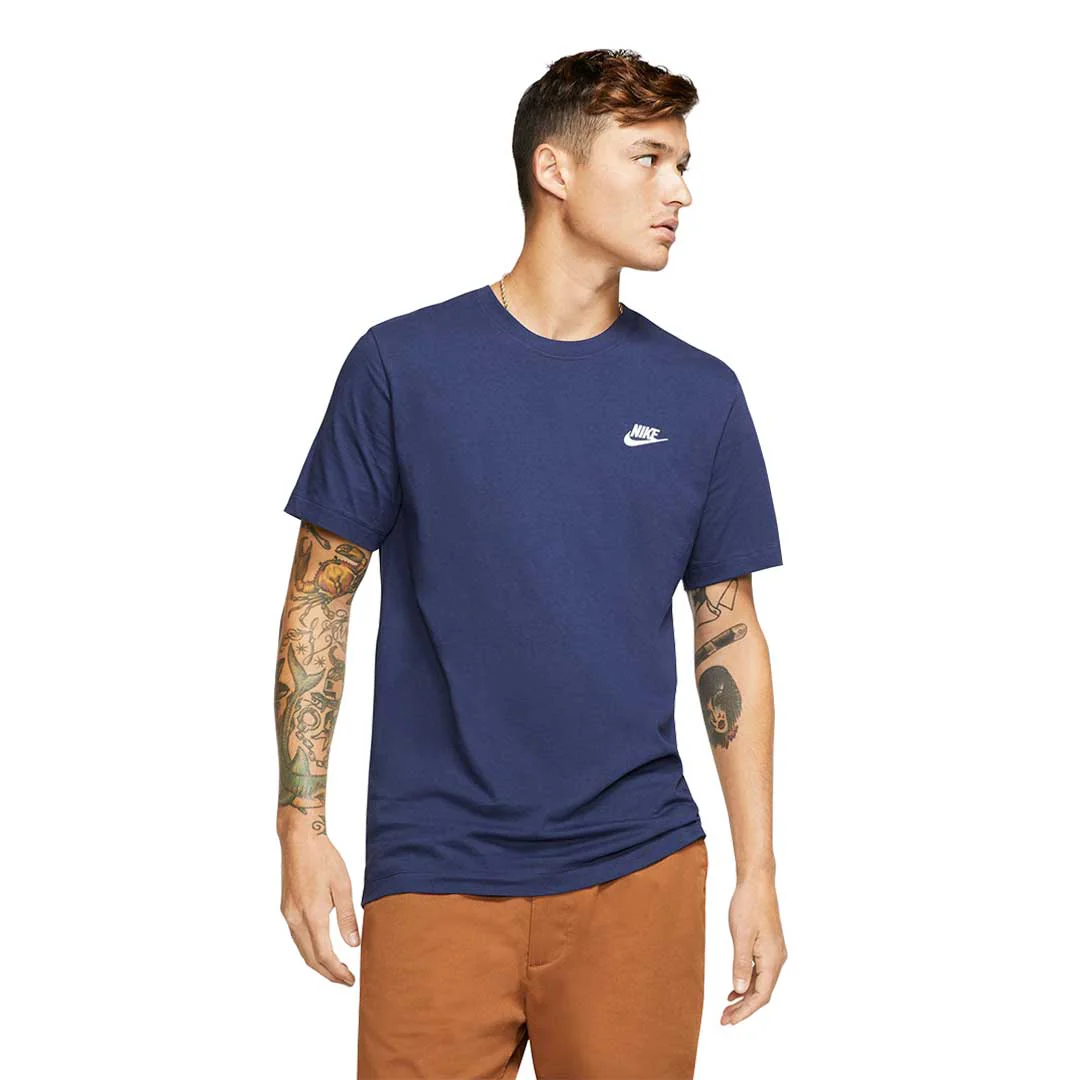 Nike - Men's NSW Club T-Shirt (AR4997 410) - Image 2