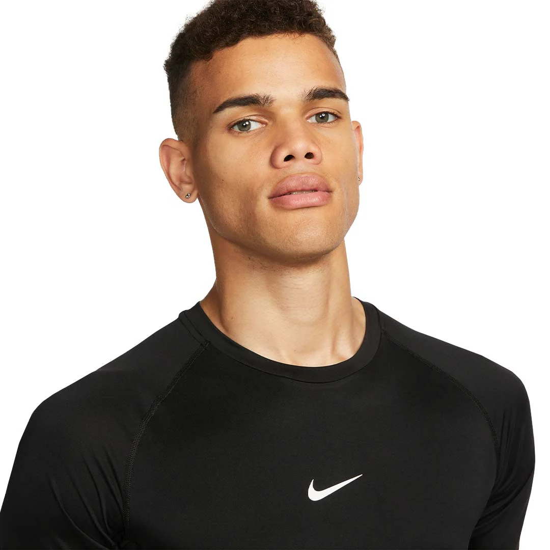 Nike - Men's Pro Dri-Fit Slim T-Shirt (FB7932 010) - Image 4