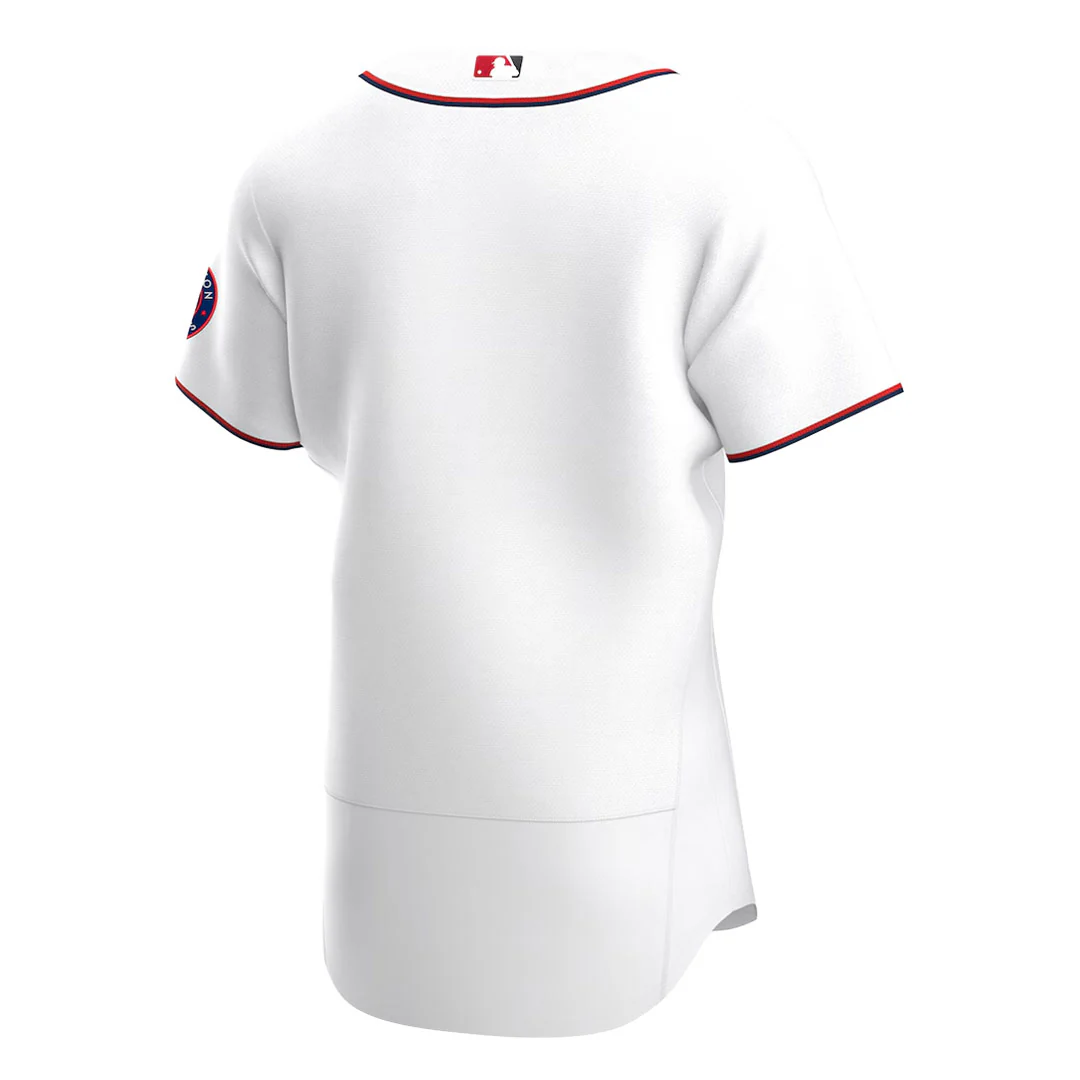 Nike - Men's Washington Nationals Alternate Authentic Team Jersey (8900 WT33 WTL ZV3) - Image 2