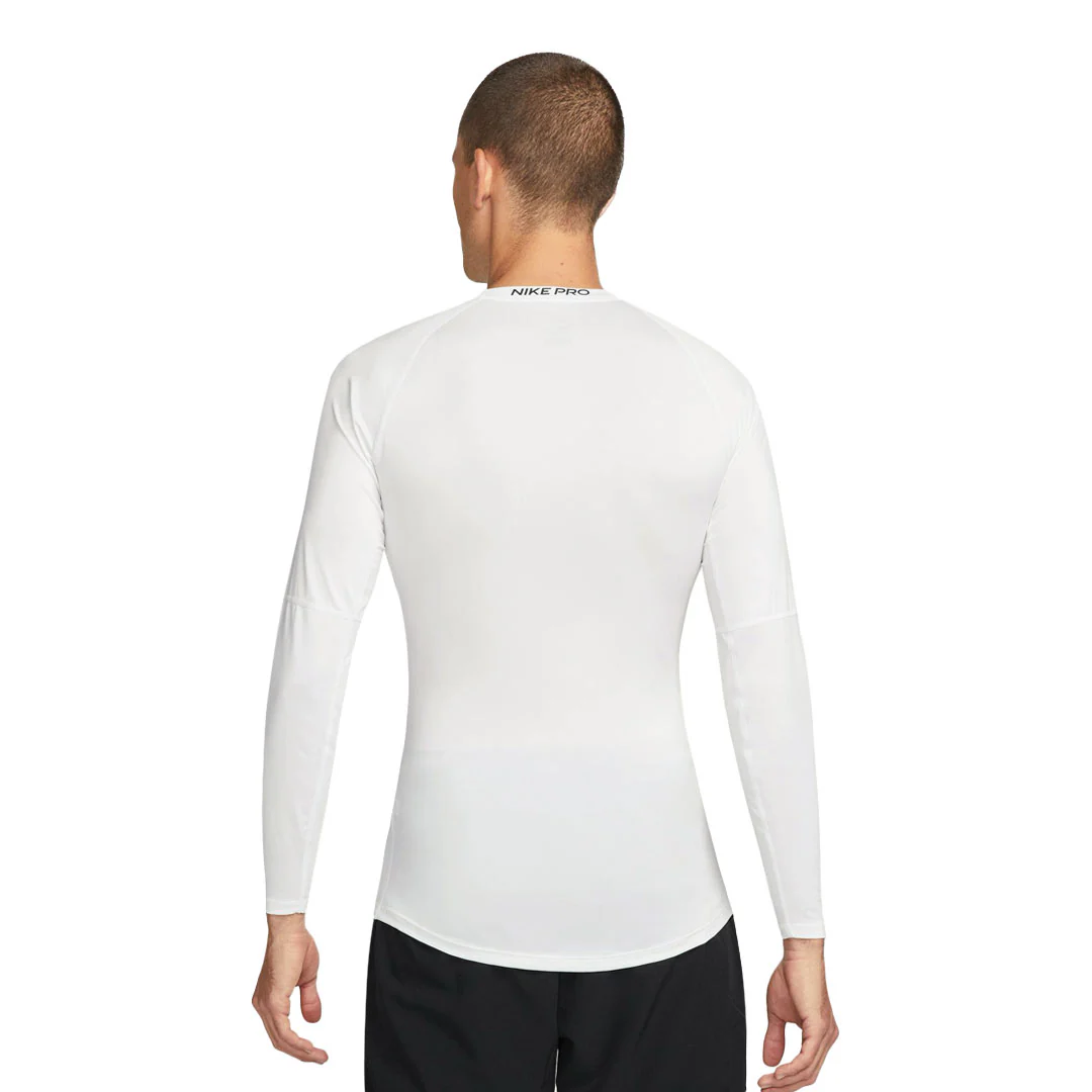 Nike Pro - Men's Pro Dri-Fit Long Sleeve T-Shirt (FB7919 100) - Image 3