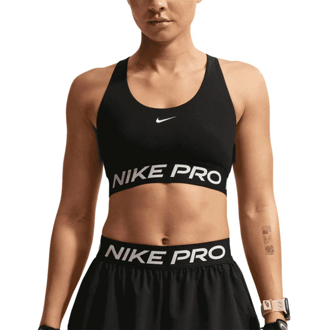 Nike Pro - Women's Pro 365 Sports Bra (IQ1035 010) - Image 2