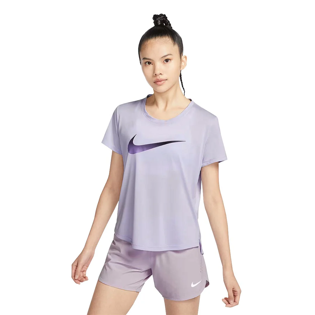 Nike - Women's Dri-Fit One Running Short Sleeve T-Shirt (DX1025 536) - Image 2