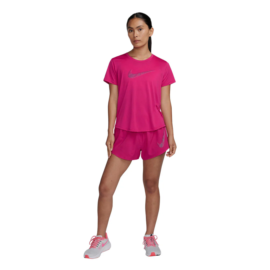 Nike - Women's Dri-Fit Swoosh Running Short Sleeve T-Shirt (FB4696 615) - Image 3