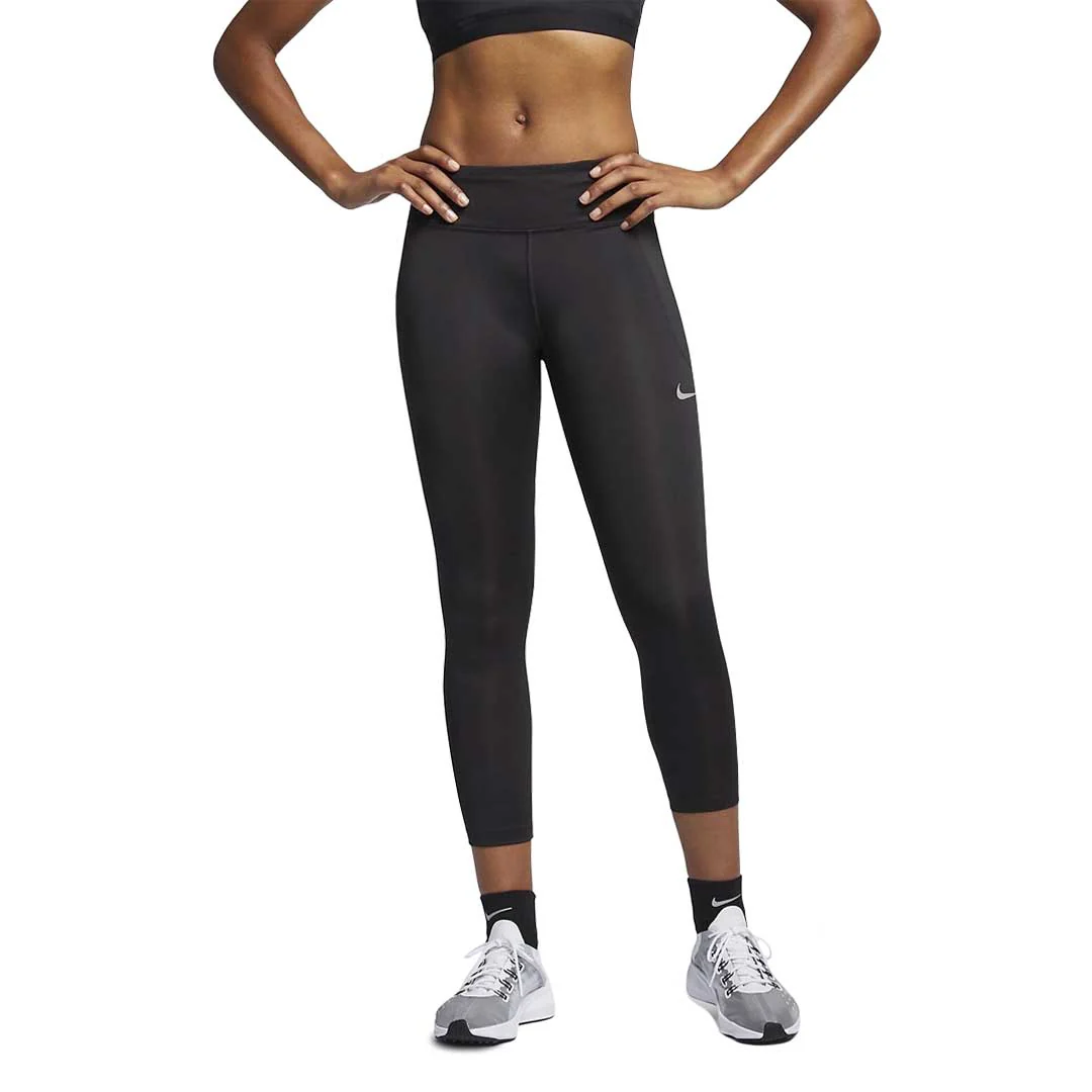 Nike - Women's Fast Crop Tights (DB4380 010) - Image 2