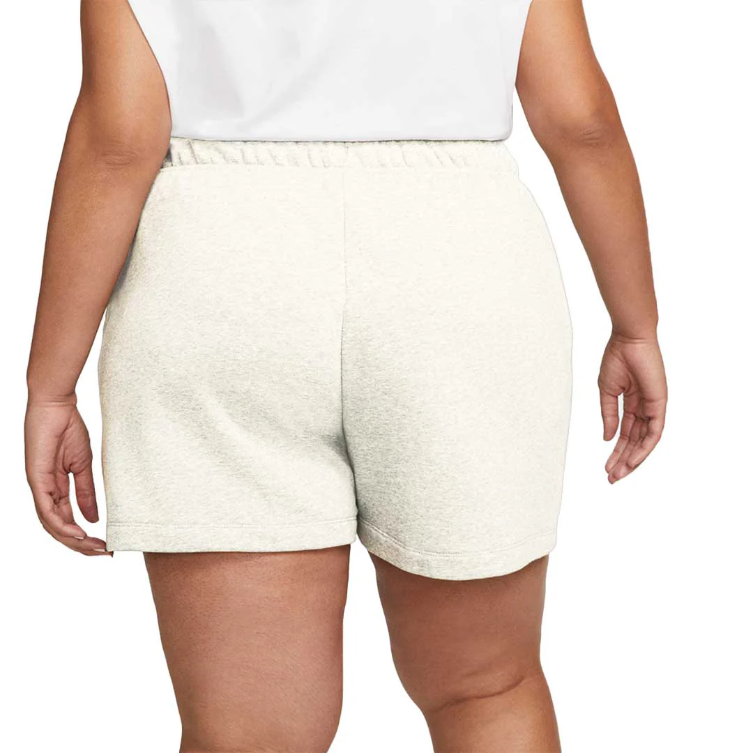 Nike - Women's NSW Club Fleece Shorts (Plus Size) (DV5086 141) - Image 3