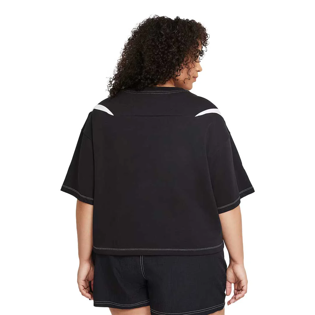 Nike - Women's NSW Swoosh Crop T-Shirt (DR6201 010) - Image 3