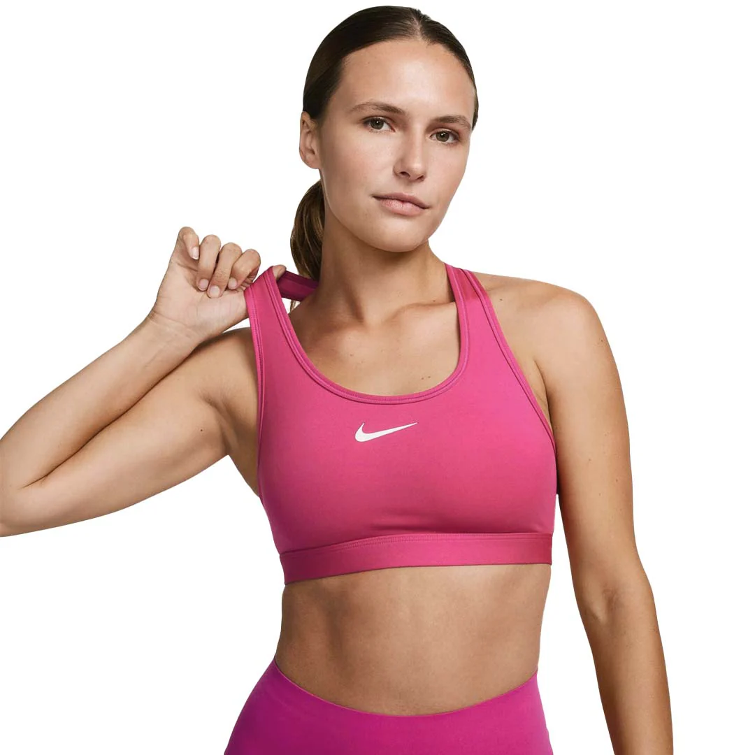 Nike - Women's Swoosh Medium Support Sports Bra (DX6821 615) - Image 2