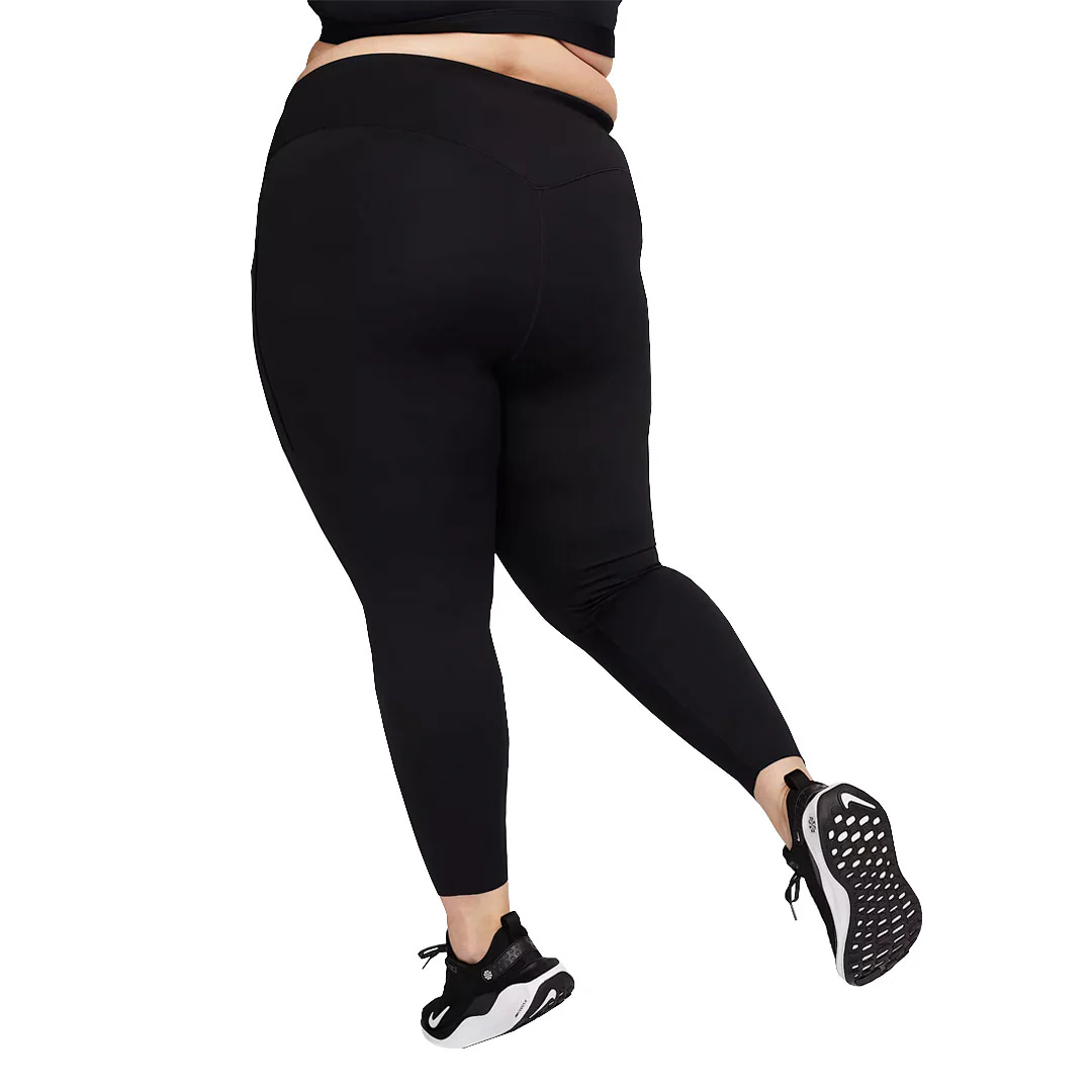 Nike - Women's Universa High Waisted 7/8 Leggings (Plus Size) (DV4898 010) - Image 3