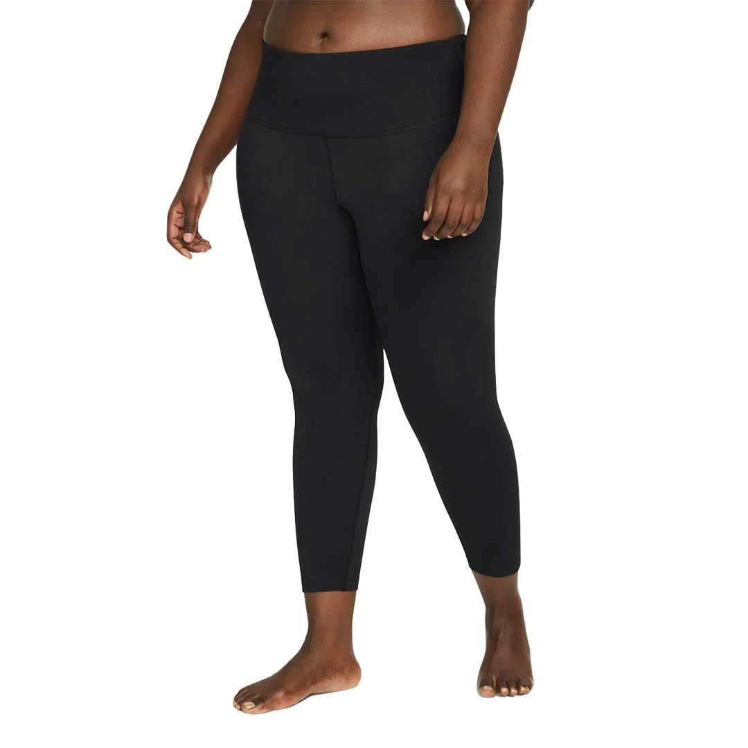 Nike - Women's Yoga High Waisted 7/8 Leggings (Plus Size) (DN5596 010) - Image 2