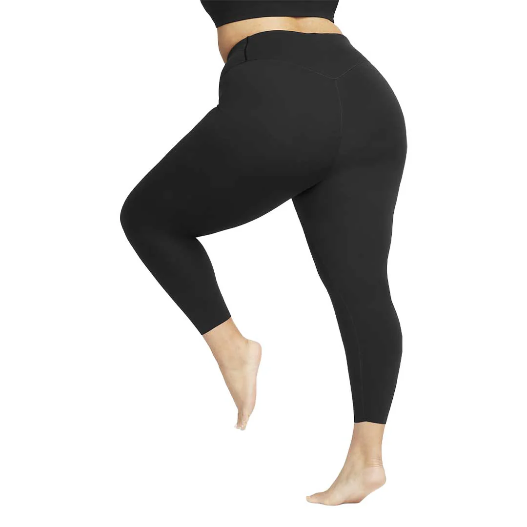 Nike - Women's Zenvy High Waisted 7/8 Leggings (Plus Size) (DV4911 010) - Image 3