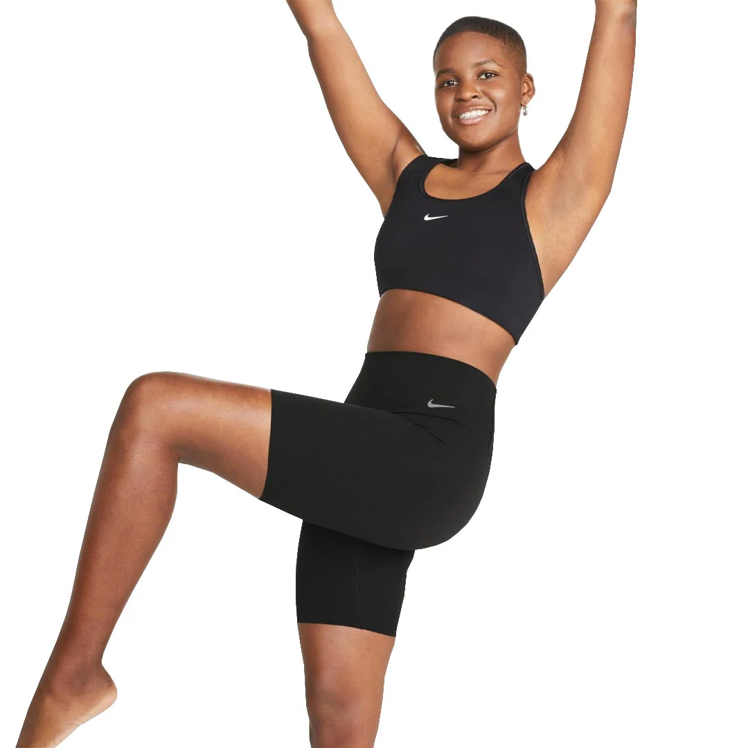 Nike - Women's Zenvy High-Waisted 8 Inch Biker Shorts (DQ6003 010) - Image 4