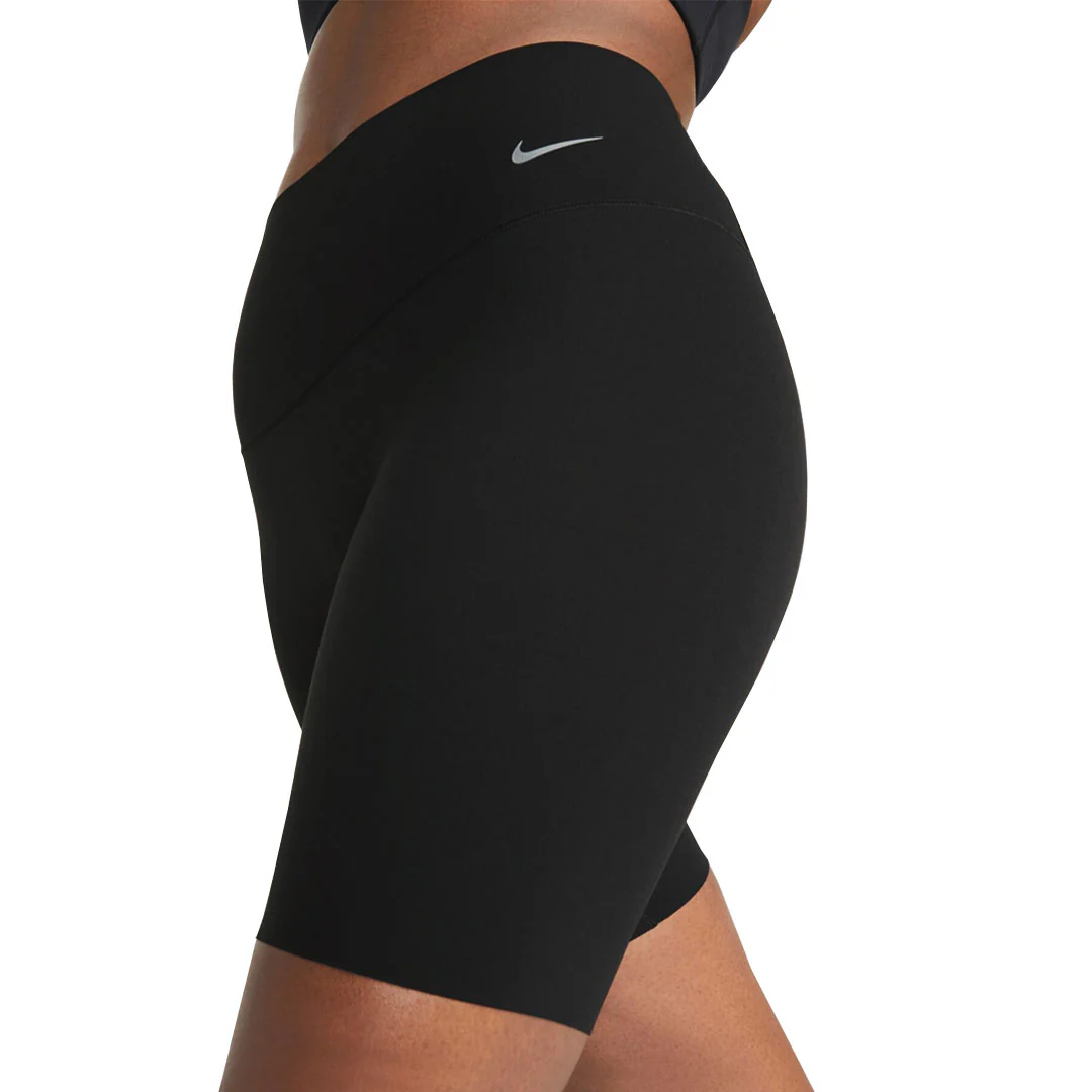 Nike - Women's Zenvy High-Waisted 8 Inch Biker Shorts (DQ6003 010) - Image 5
