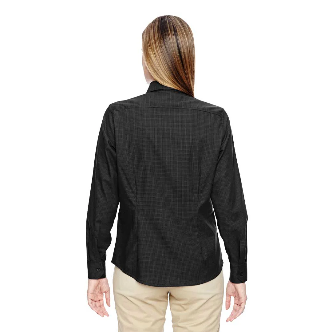 North End - Women's Wrinkle Resistant Cotton Blend Shirt (77043 703) - Image 3