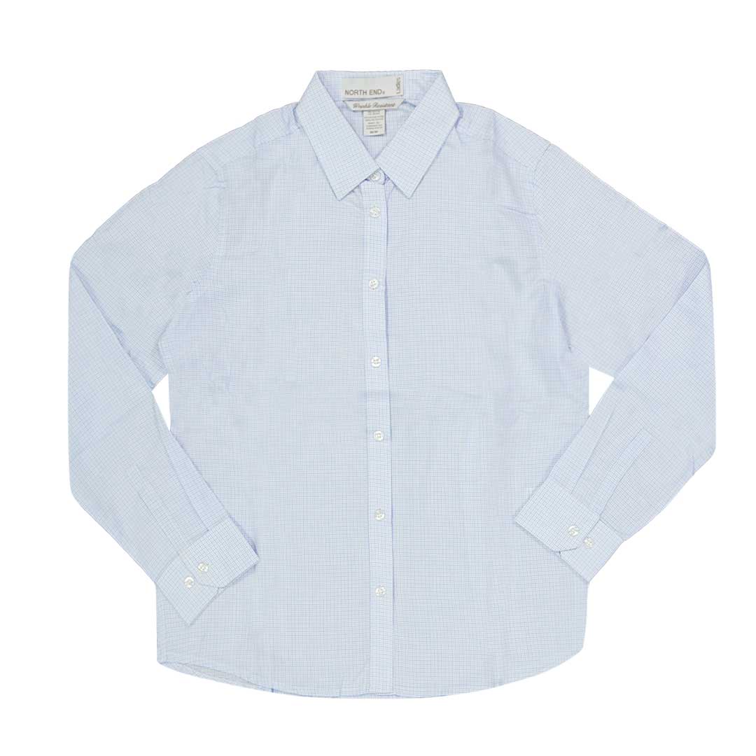 North End - Women's Wrinkle Resistant Cotton Blend Shirt (77043 708)