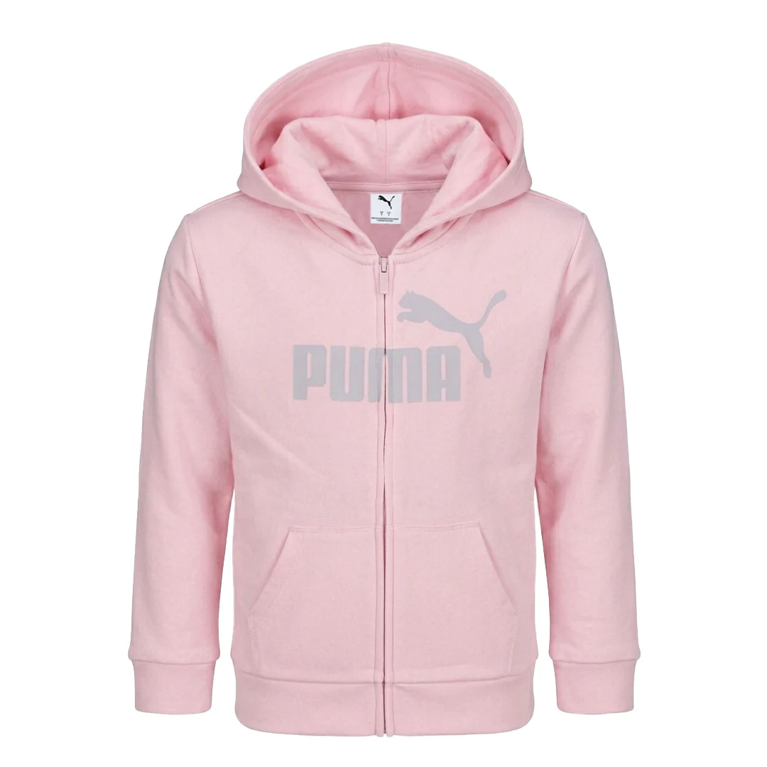 Puma - Girls' (Junior) Foundations Fleece Full Zip Hoodie (PFA24V8Z-11593 693)