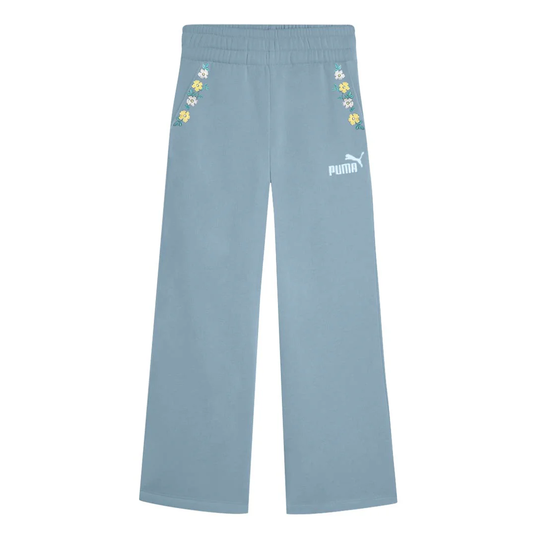 Puma - Girls' (Junior) Nature Pack Poly Fleece Wide Pant (PFA25V8B-18937 443)