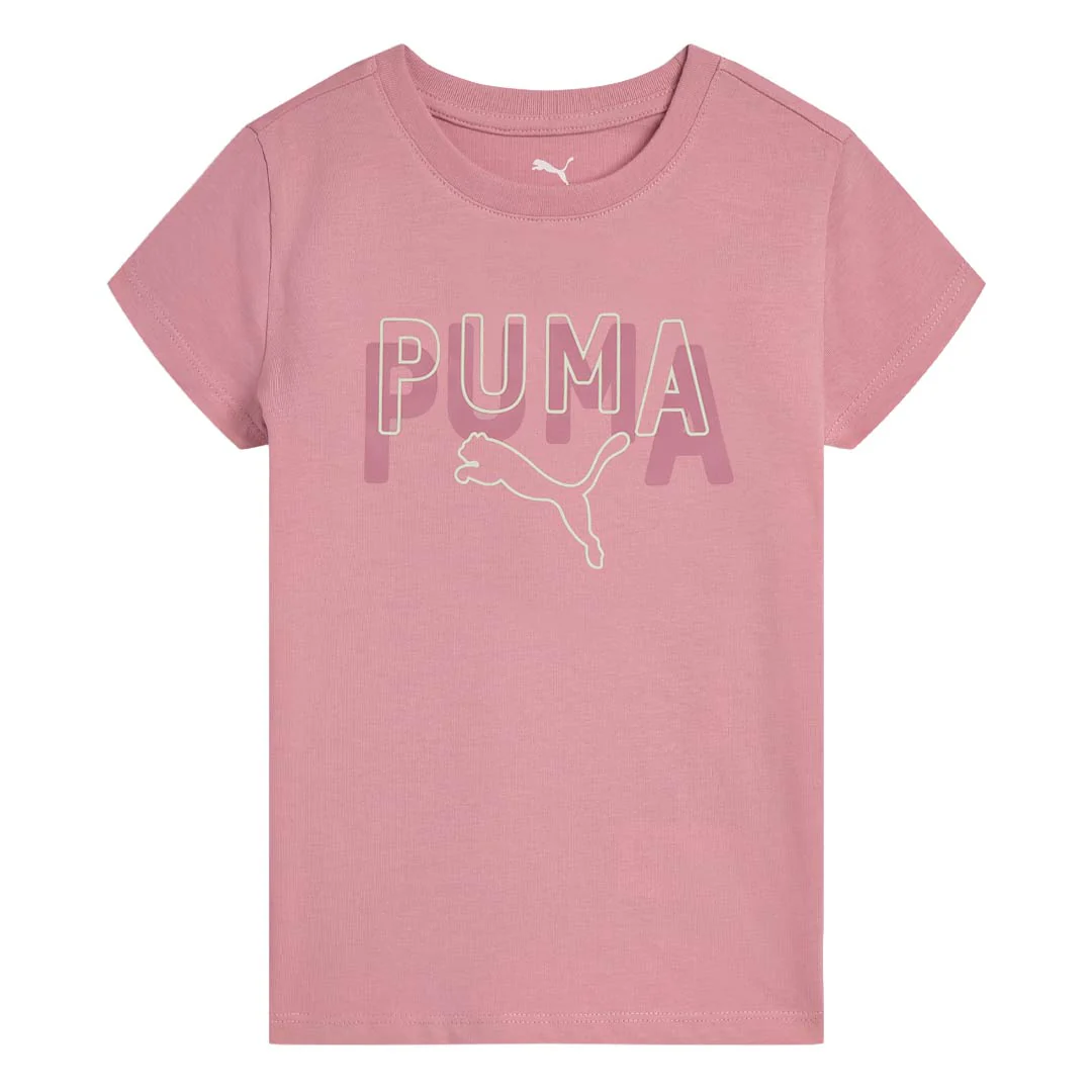 Puma - Girls' (Junior) Sport Pack Short Sleeve T-Shirt (PFA25V8T-18766 653)